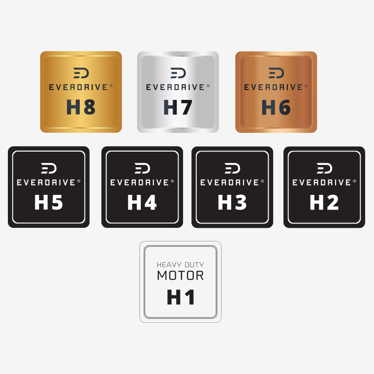 EverDrive Brushed DC Motors